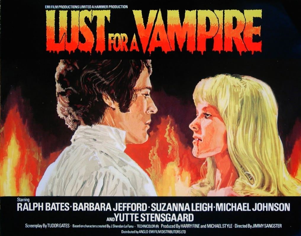 Lust for a Vampire (1971) - UK-poster