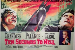 Ten Seconds to Hell (1959) - UK poster