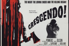 Crescendo (1970) - UK poster