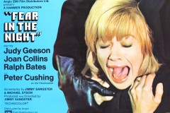 Fear in the Night (1972) - UK poster