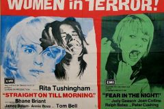 Fear in the Night + Straight on Till Morning (1972) - UK double-bill poster