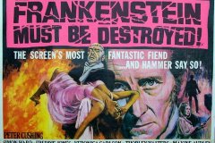 Frankenstein Must Be Destroyed (1969) - UK poster