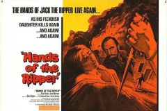 Hands of the Ripper (1971) - UK poster