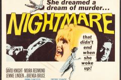 Nightmare (1964) - UK alt poster.