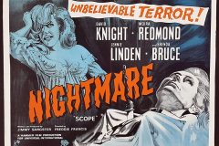 Nightmare (1964) - UK poster.
