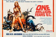 One Million Years BC (1966) - UK poster
