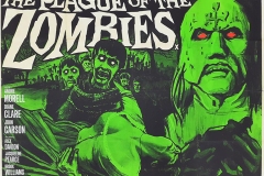 Plague of the Zombies (1966) - UK poster