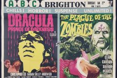 Plague of the Zombies/Dracula, Prince of-Darkness (1966) - UK double-bill poster