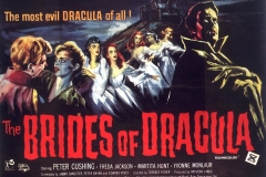The Brides of Dracula (1960) UK poster