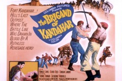 The Brigand of Kandahar (1965) - UK poster`