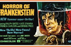 The Horror of Frankenstein (1970) - UK poster