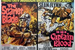 The Scarlet Blade (1963) - UK double-bill poster