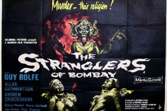 The Stranglers of Bombay (1959) UK poster