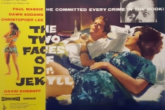 The Two Faces of Dr. Jekyll (1960) UK poster