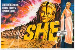 The Vengeance of She (1968) - UK poster