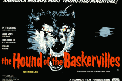 The Hound of the Baskervilles (1959) - UK poster