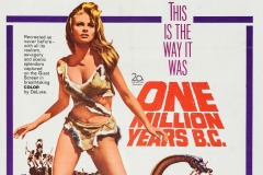 One Million Years BC (1966) - US poster