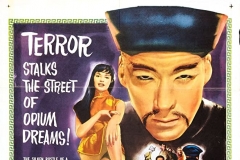 The Terror of the Tongs (1961) US poster