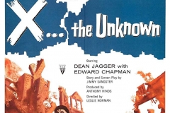 X - The Unkown (1956) - US poster