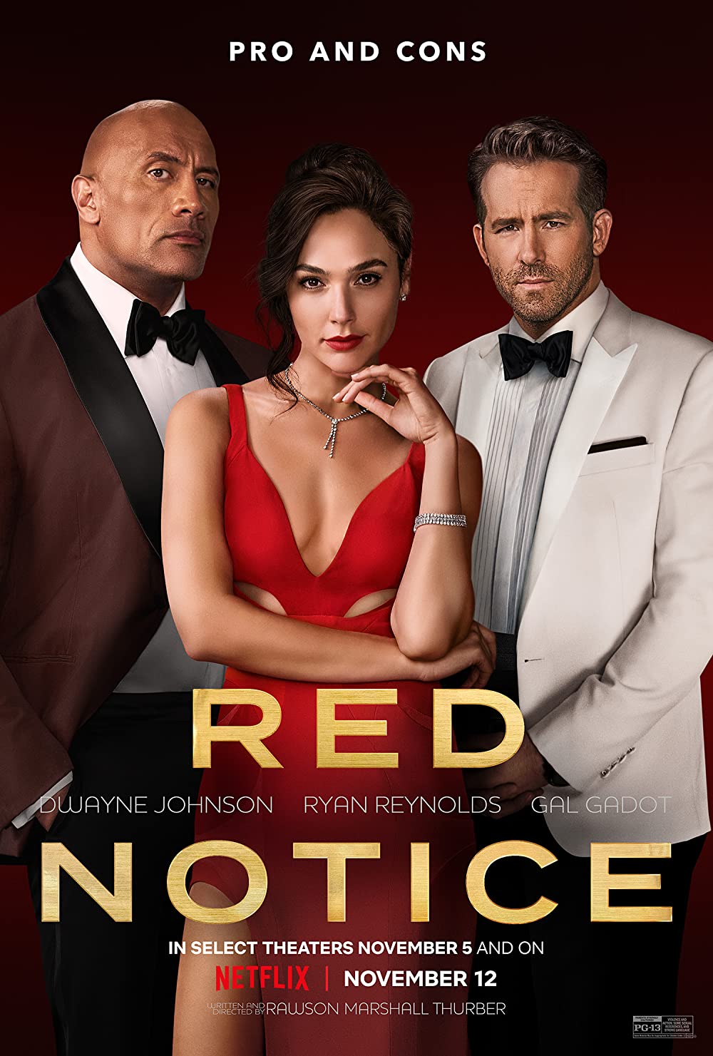 red notice movie review