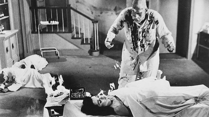 The beginning of the end 🎥 The Brain That Wouldn't Die (1962) #shorts  #halloween #monster 